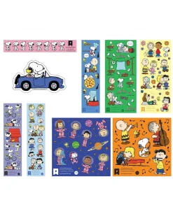 Pipsticks Peanuts Grab Bag^ Stickers + Tape