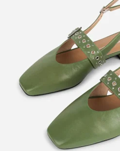Intentionally Blank Pearl Slingback Ballet Flat - Cactus^ Shoes