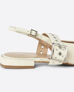 Intentionally Blank Pearl Slingback Ballet Flat - Creme^ Shoes