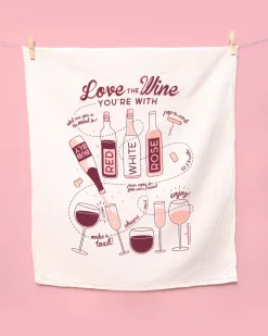 The Neighborgoods Perfect Pairing Dish Towel - Set of 2^ Kitchen + Bar