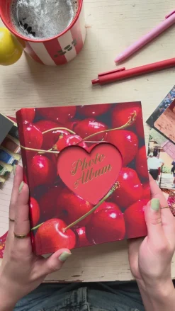 ban.do Photo Album - Cherry Heart^ Desk Accessories