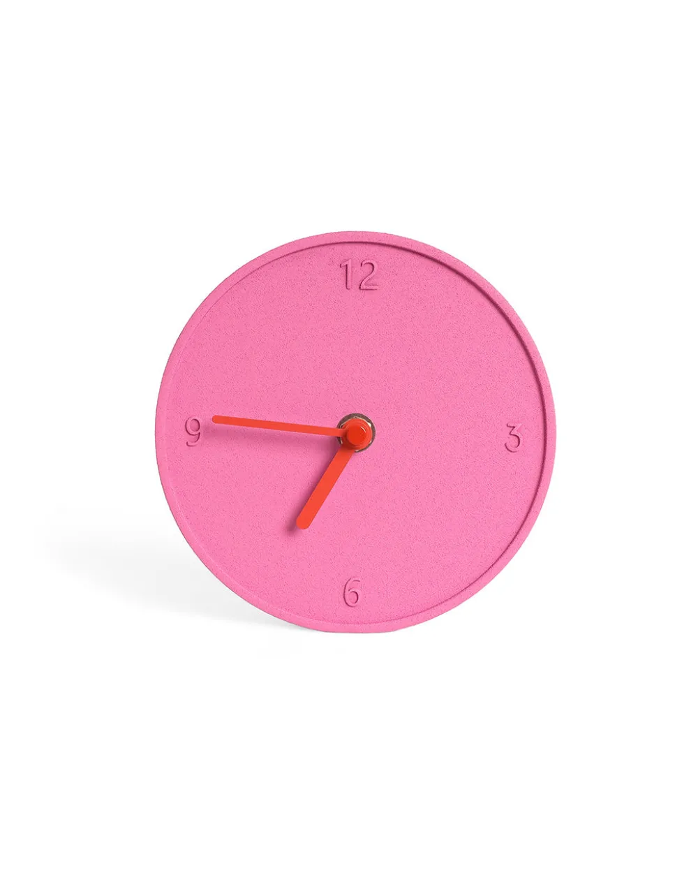 Helio Ferretti Co Pink Raw Round Clock^ Desk Accessories