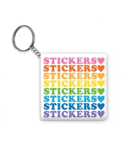 Pipsticks Pocket Full Of Stickers Stickerbook Keychain^ Stickers + Tape
