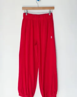 Le Bon Shoppe Pointelle Balloon Pants - Red Apple^ Bottoms