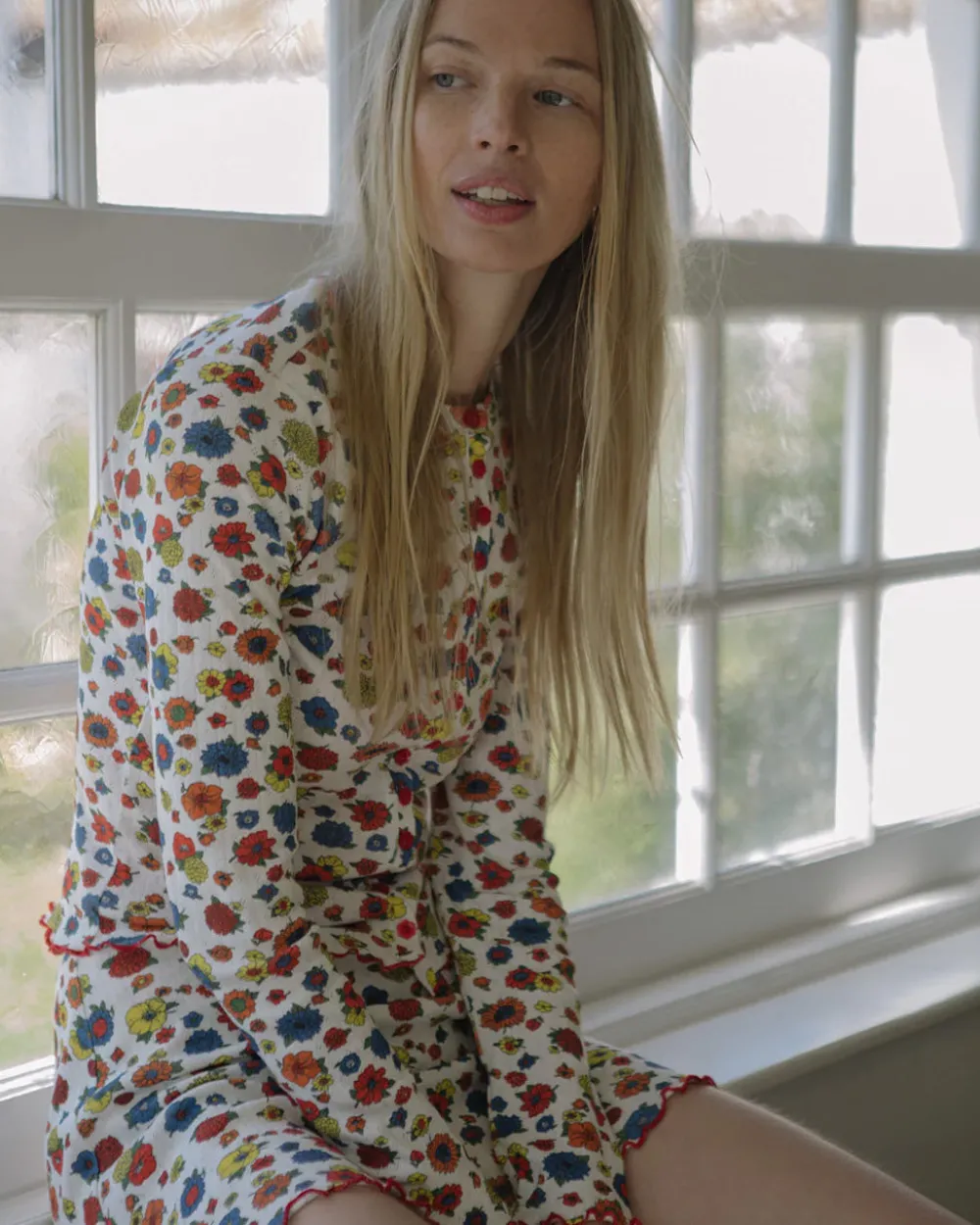 Lisa Says Gah Poppy Cardi - Primary Floral^ Tops