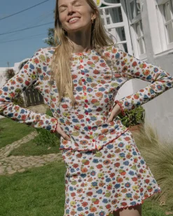 Lisa Says Gah Poppy Cardi - Primary Floral^ Tops