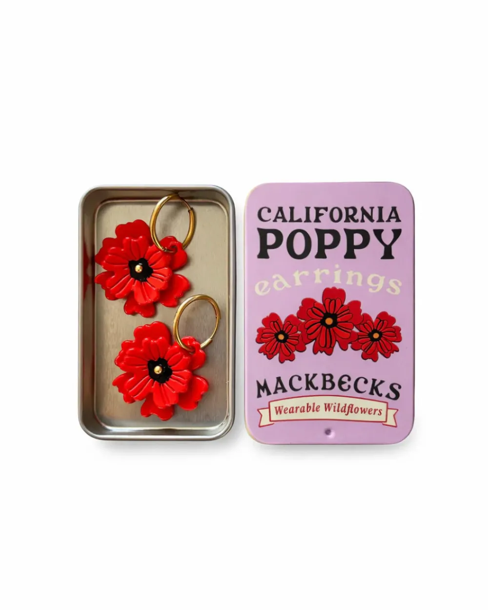 MackBecks Poppy Earrings^ Jewelry