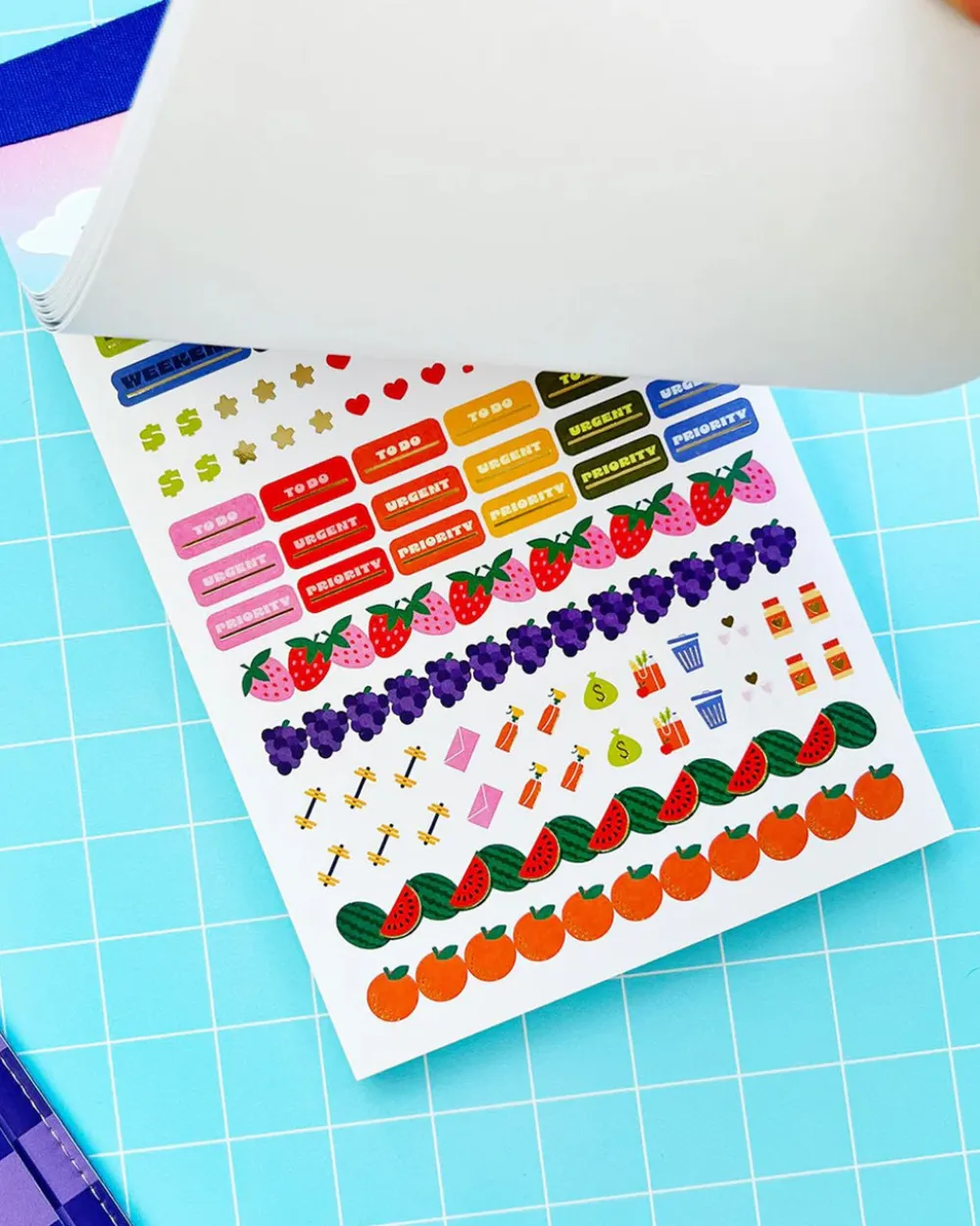 Pipsticks Pretty Planner Sticker Pad^ Stickers + Tape