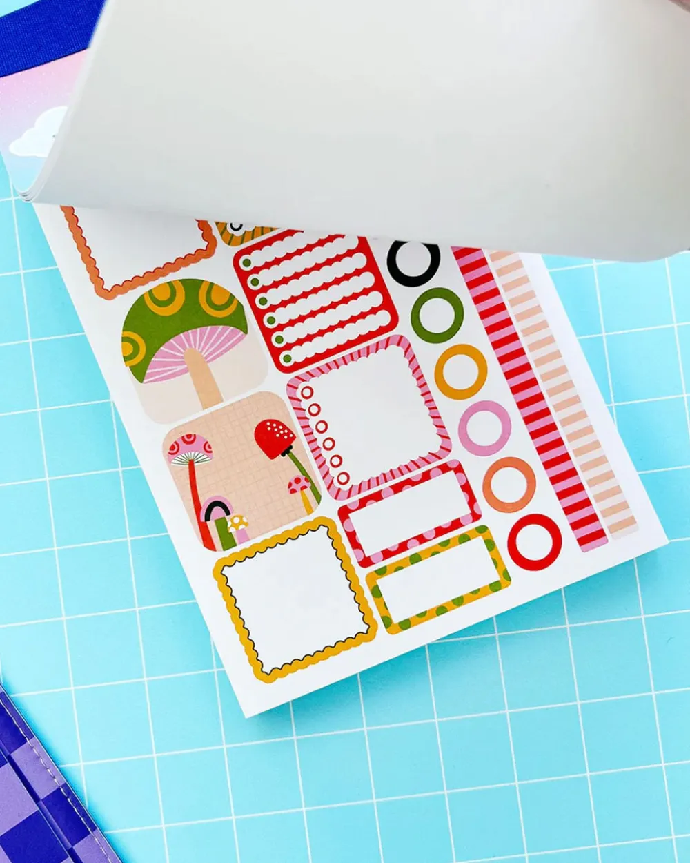 Pipsticks Pretty Planner Sticker Pad^ Stickers + Tape