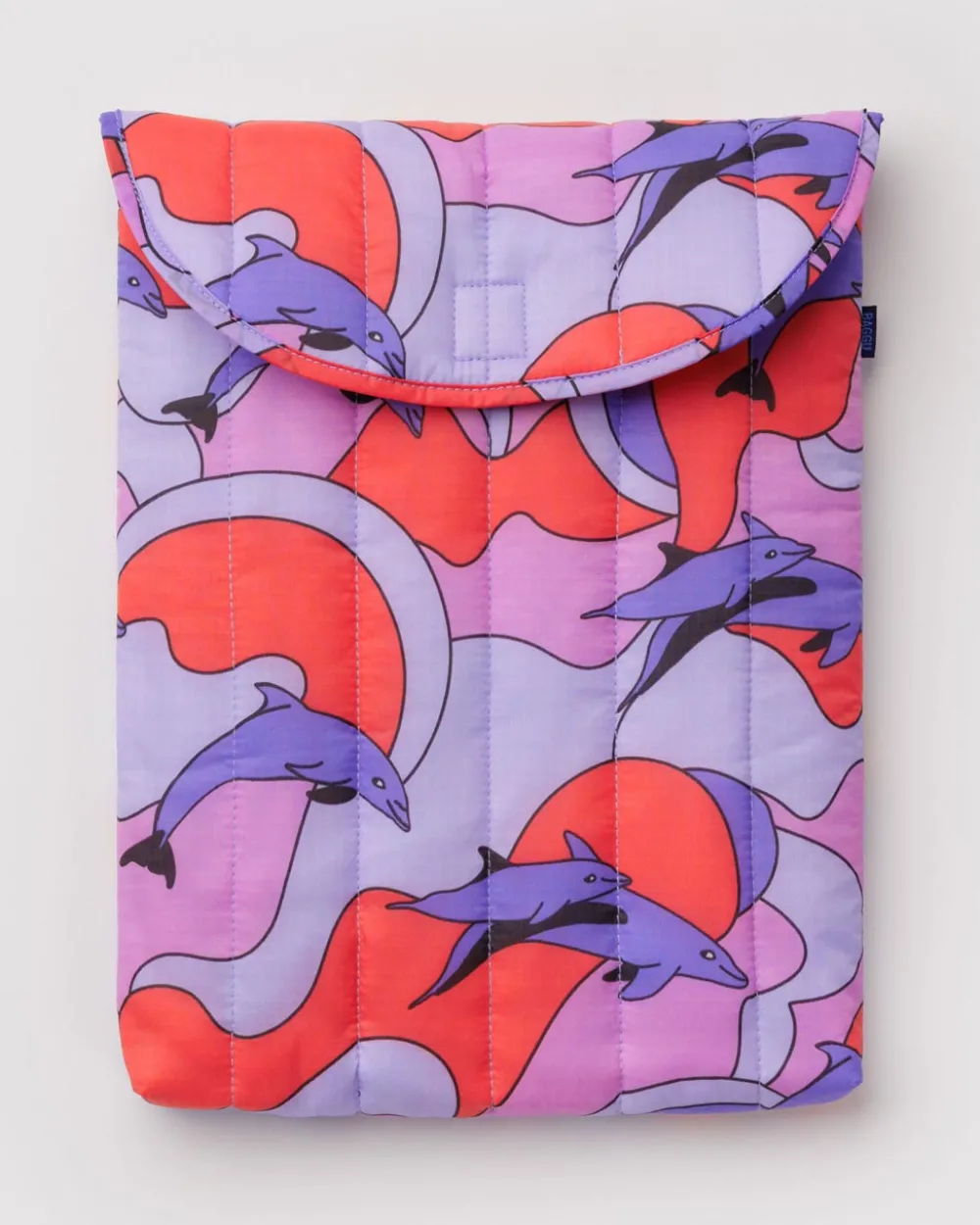 Baggu Puffy Laptop Sleeve 16" - Dolphins^ Travel Accessories|Bags