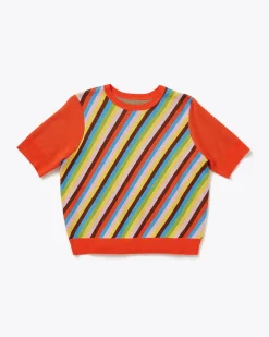 ban.do Rainbow Bright Short Sleeve Sweater^ Sweaters