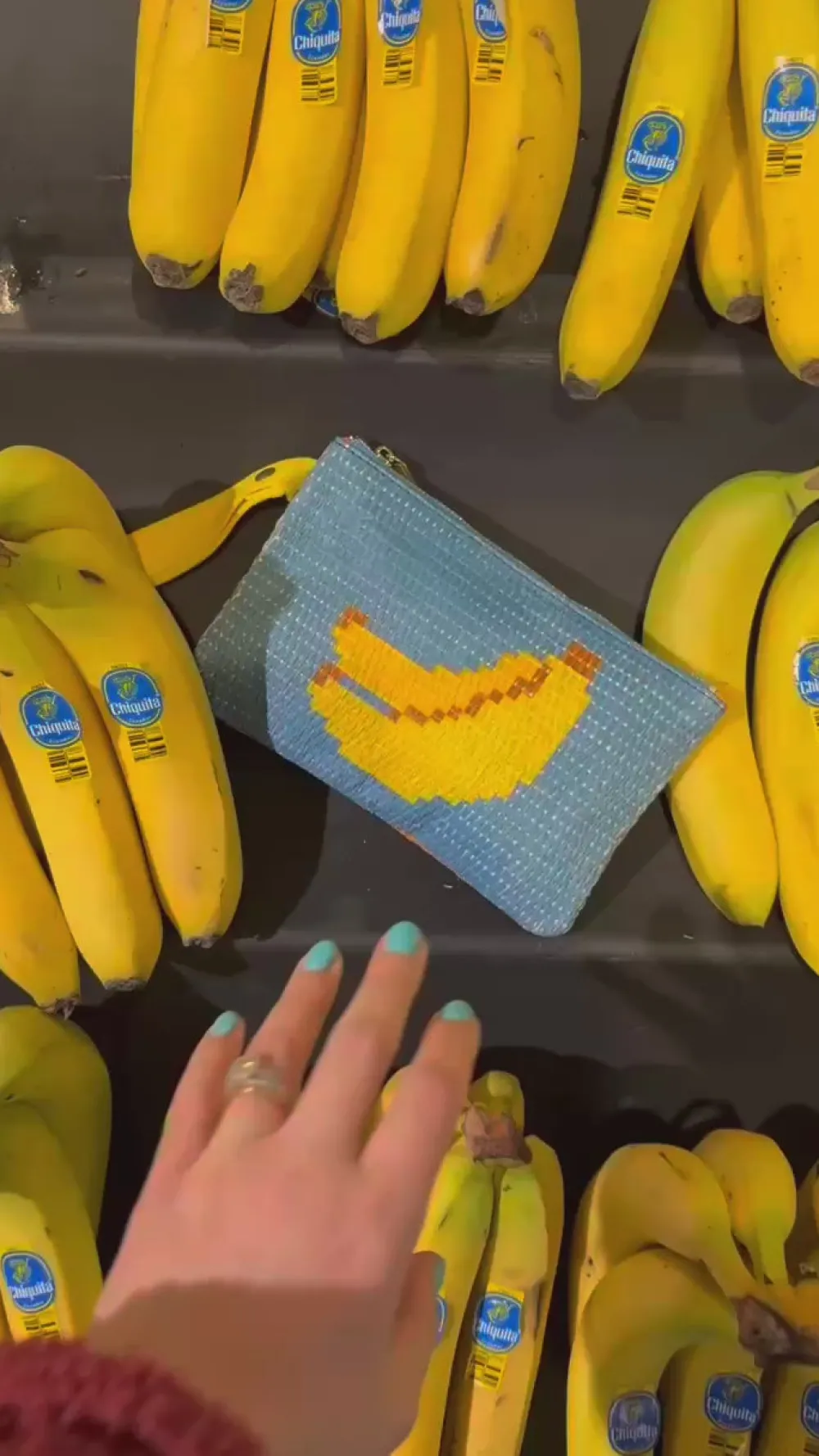 ban.do Rattan Pouch - Fruit Tiles^ Travel Accessories