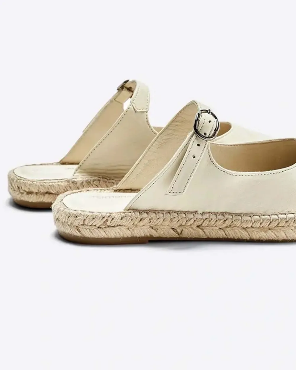 Intentionally Blank Reports Slip On Espadrille - Cream^ Shoes