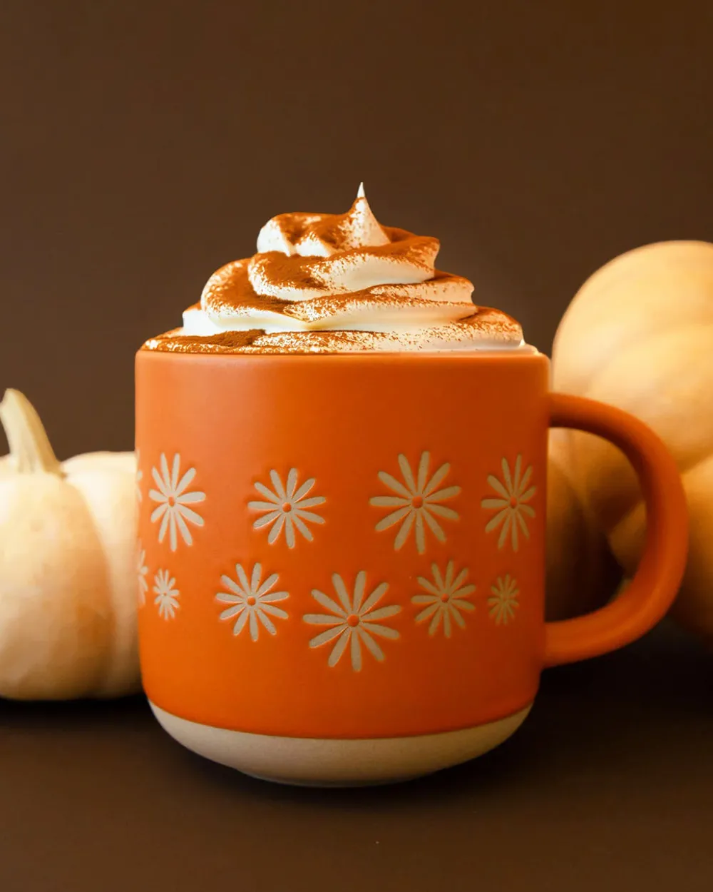 Sunshine Studios Retro Ceramic Mug - Pinwheel Flowers^ Kitchen + Bar