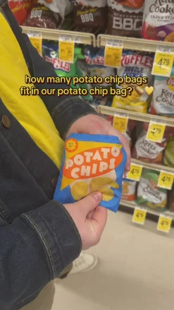 ban.do Reusable Bag - Potato Chips^ Bags