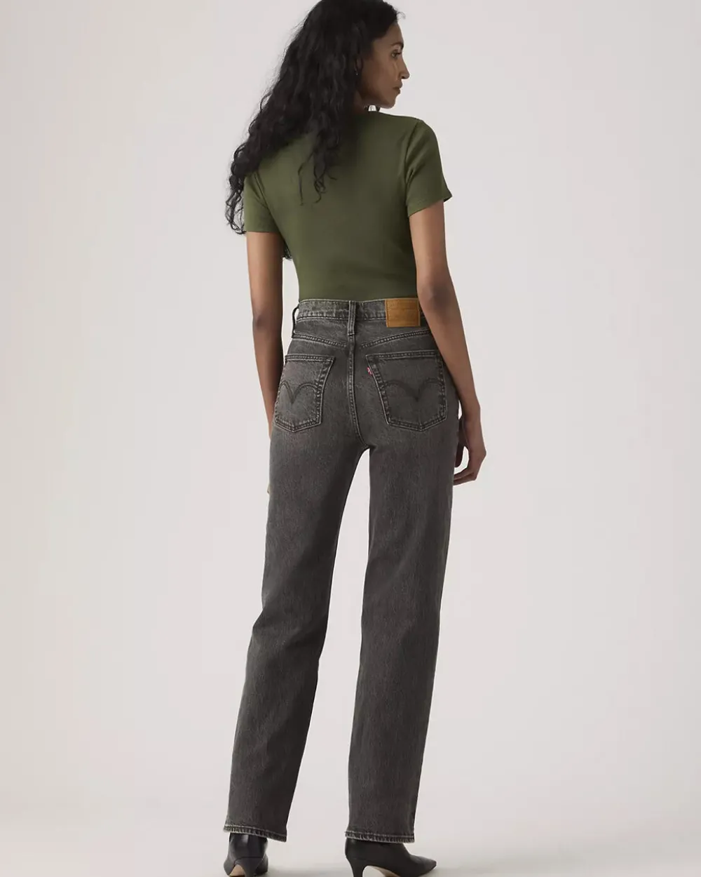 Levi's Ribcage Full Length Jeans - Automate Me^ Bottoms