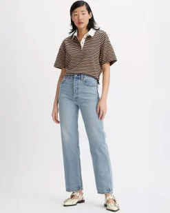 Levi's Ribcage Straight Ankle Jeans - Let's Share^ Bottoms