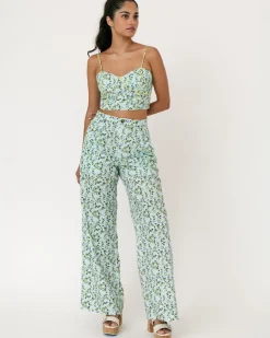 Rachel Antonoff Rose Pants - Blueberries^ Bottoms
