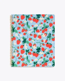 ban.do Rough Draft Large Notebook - Strawberry Field^ Notebooks + Folders