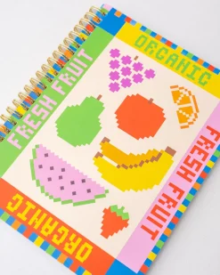 ban.do Rough Draft Mini Notebook - Fruit Tiles^ Notebooks + Folders
