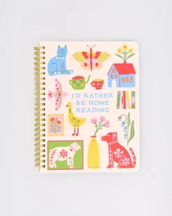 ban.do Rough Draft Mini Notebook - I'd Rather Be Home Reading^ Notebooks + Folders