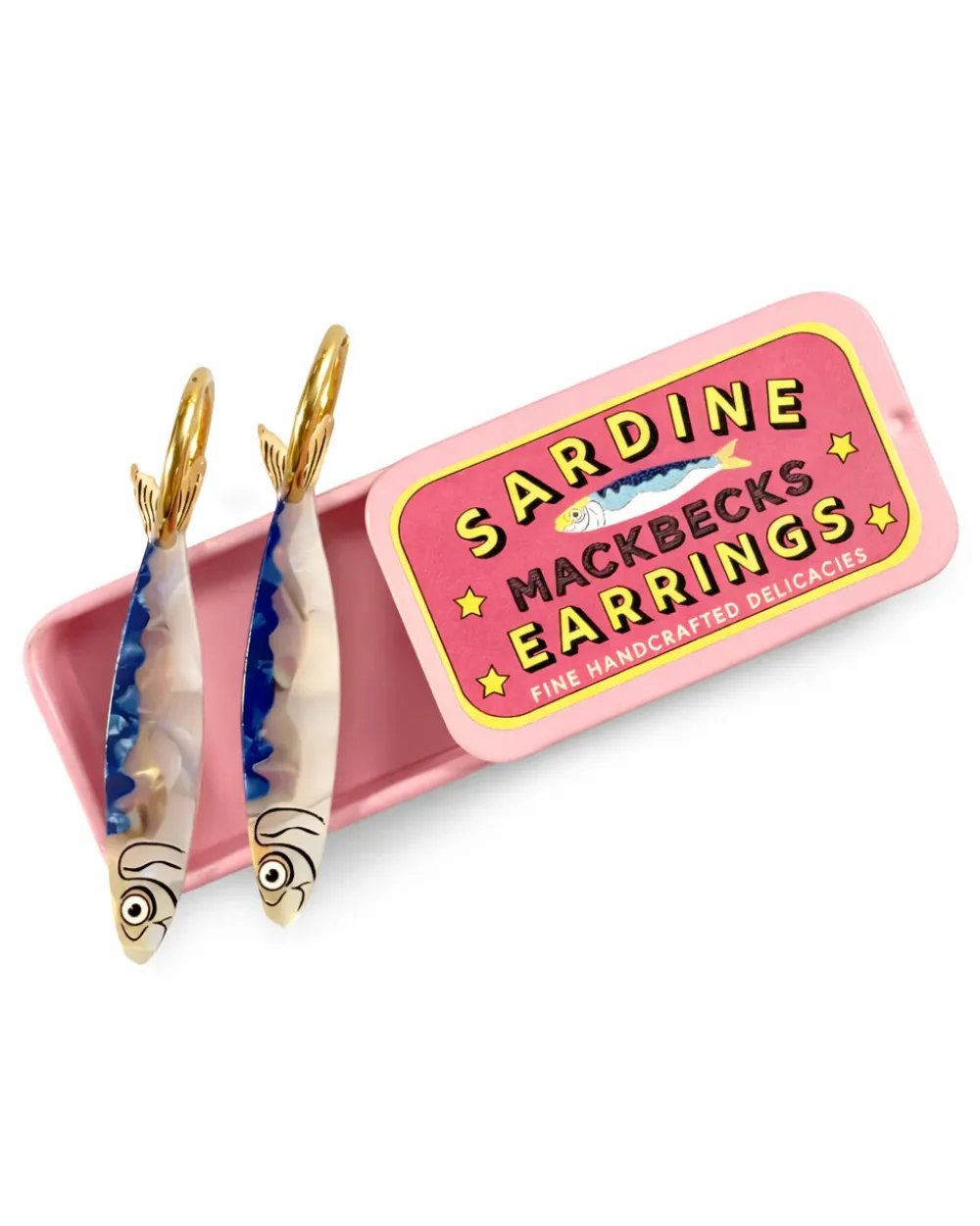 MackBecks Sardine Earrings^ Jewelry
