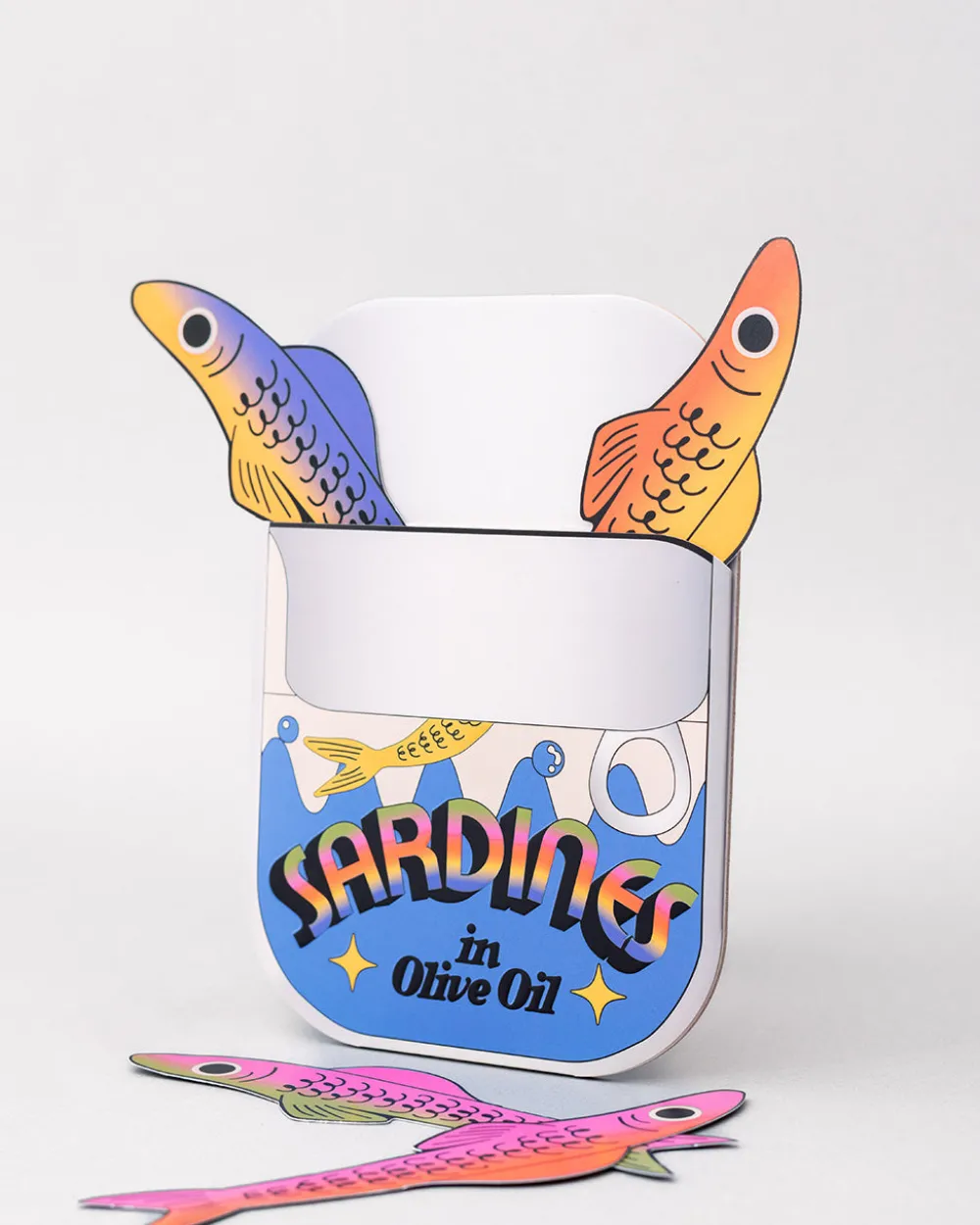 ban.do Sardines in a Can Bookmark Set^ Desk Accessories