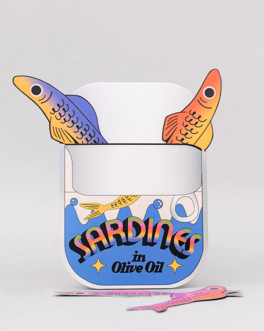 ban.do Sardines in a Can Bookmark Set^ Desk Accessories