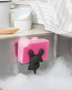 OTOTO Scrubby Cat Sponge Holder^ Kitchen + Bar