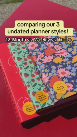 ban.do Semi Concealed Weekly Undated Planner - Ready for Anything^ Planners + Calendars