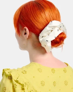 Chunks Silk Tie Scrunchie - Ants^ Hats + Hair