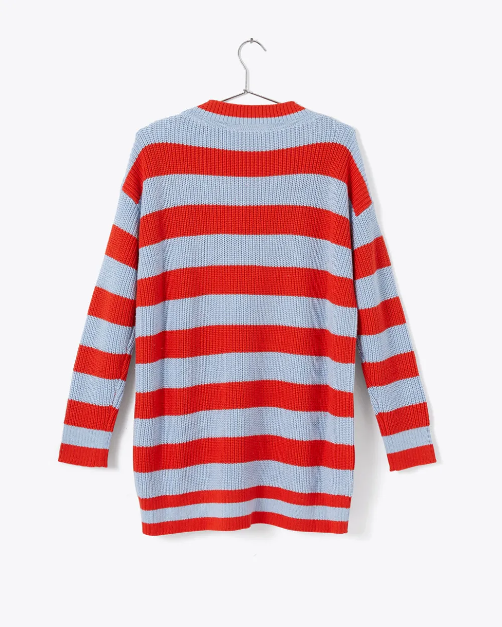 ban.do Slouchy Cardigan - Red/Blue Stripe^ Sweaters