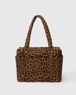 Baggu Small Cloud Carry-On Bag - Leopard^ Bags