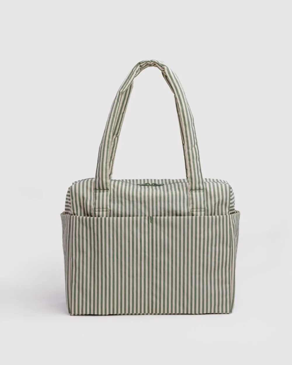 Baggu Small Cloud Carry-On Bag - Sage Stripe^ Bags