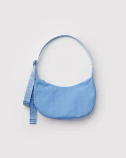 Baggu Small Nylon Crescent Bag w/ Key Leash - Piscine^ Bags