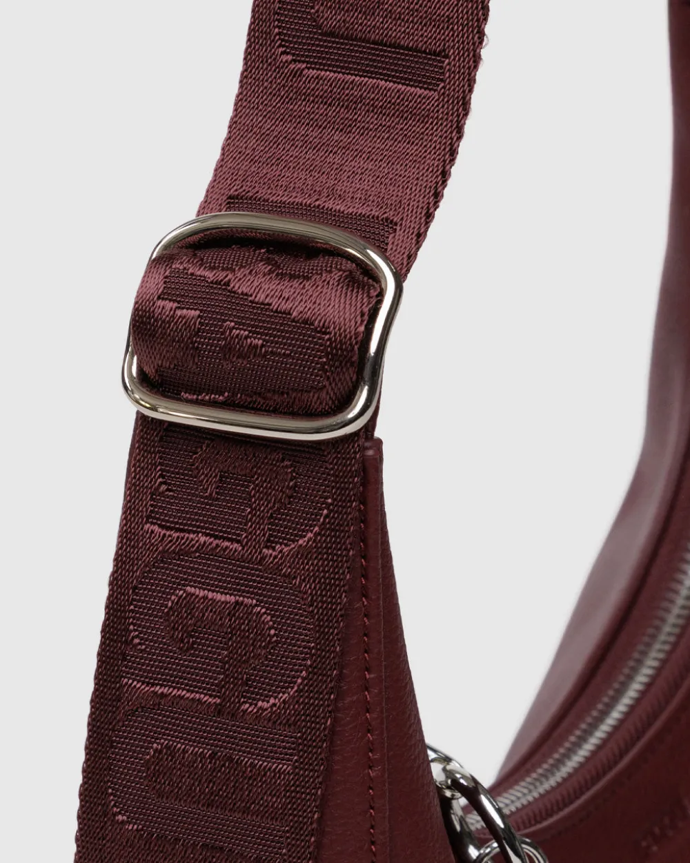 Baggu Small Recycled Leather Crescent Bag - Mahogany^ Bags