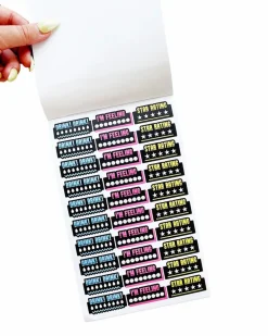 Pipsticks 80's Planner Sticker Pad^ Stickers + Tape