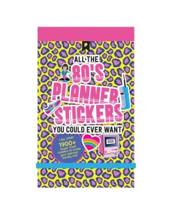 Pipsticks 80's Planner Sticker Pad^ Stickers + Tape