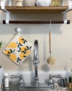 Papaya Reusables Squeeze The Day Reusable Paper Towel/Swedish Dish Cloth Set^ Kitchen + Bar