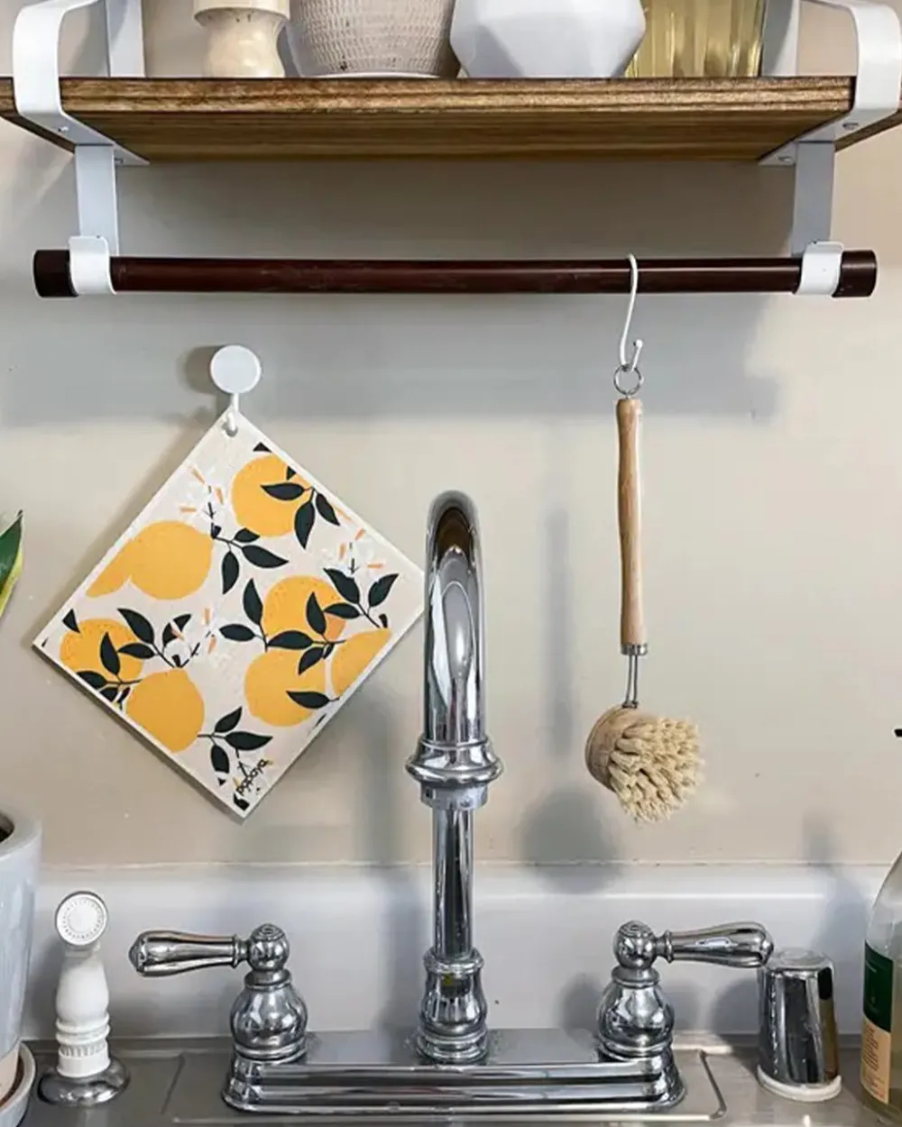 Papaya Reusables Squeeze The Day Reusable Paper Towel/Swedish Dish Cloth Set^ Kitchen + Bar