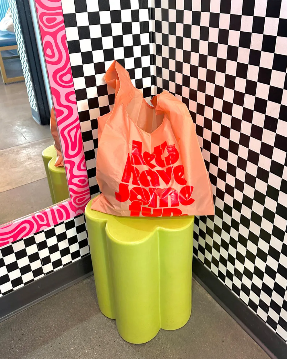 Baggu for ban.do Standard Baggu - Let's Have Some Fun^ Bags
