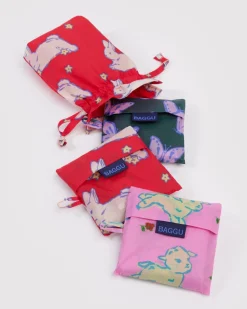 Baggu Standard Set of 3 - Spring Animals^ Bags