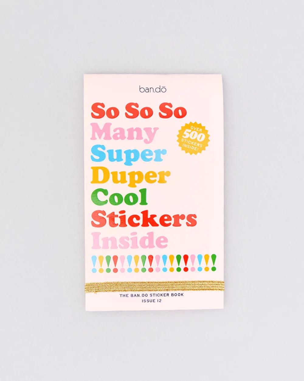 ban.do Sticker Book - Issue Twelve^ Stickers + Tape