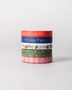 ban.do Stick with It Paper Tape Set - It's Fun O'Clock^ Stickers + Tape