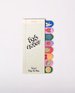 ban.do Sticky Tab Notes - Fruits^ Desk Accessories
