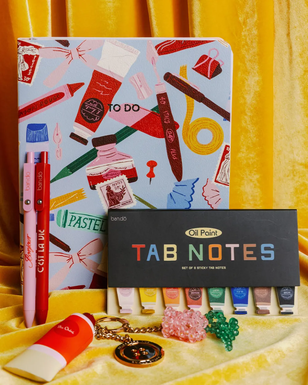 ban.do Sticky Tab Notes - Oil Paint^ Desk Accessories