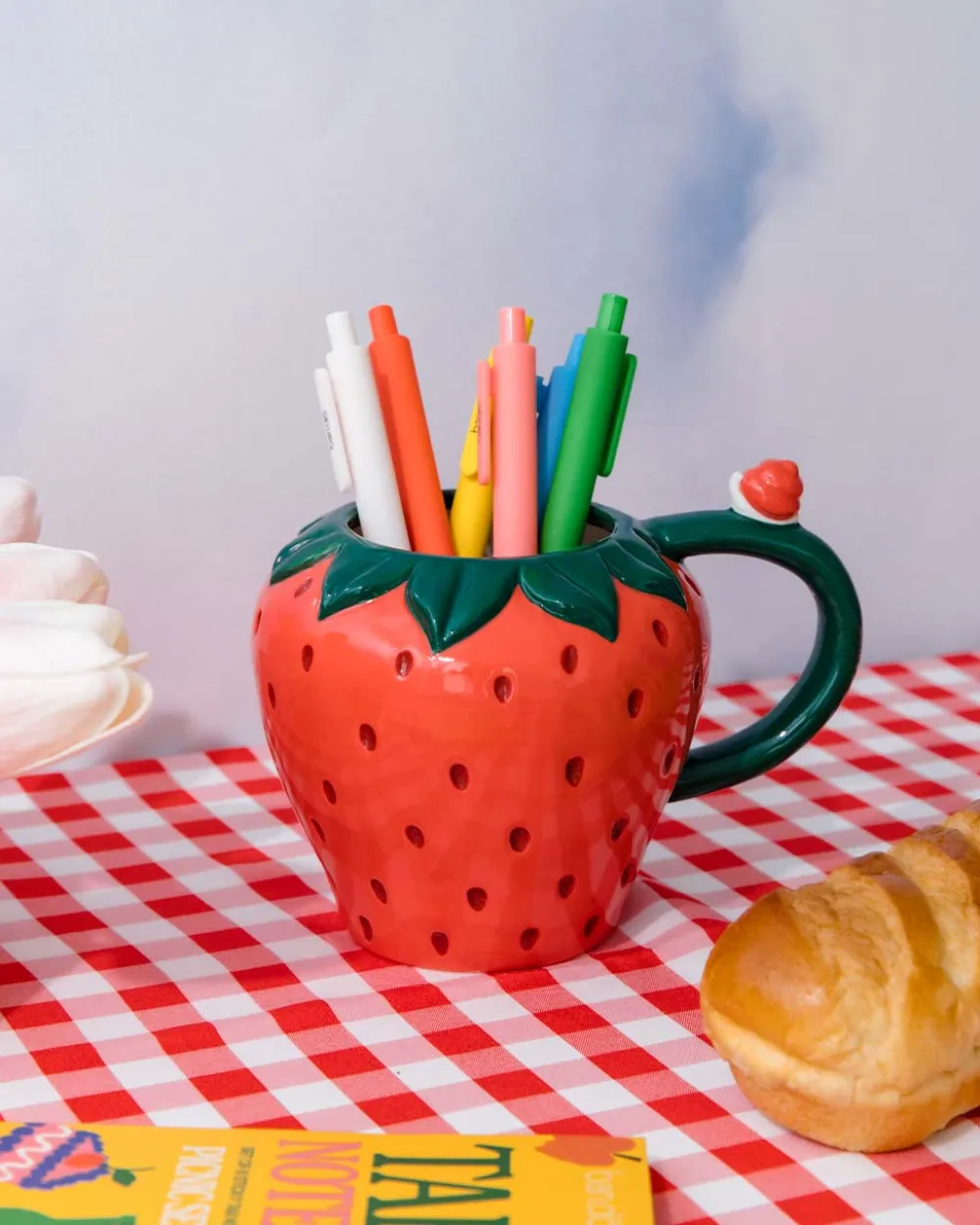ban.do Strawberry Ceramic Mug^ Kitchen + Bar