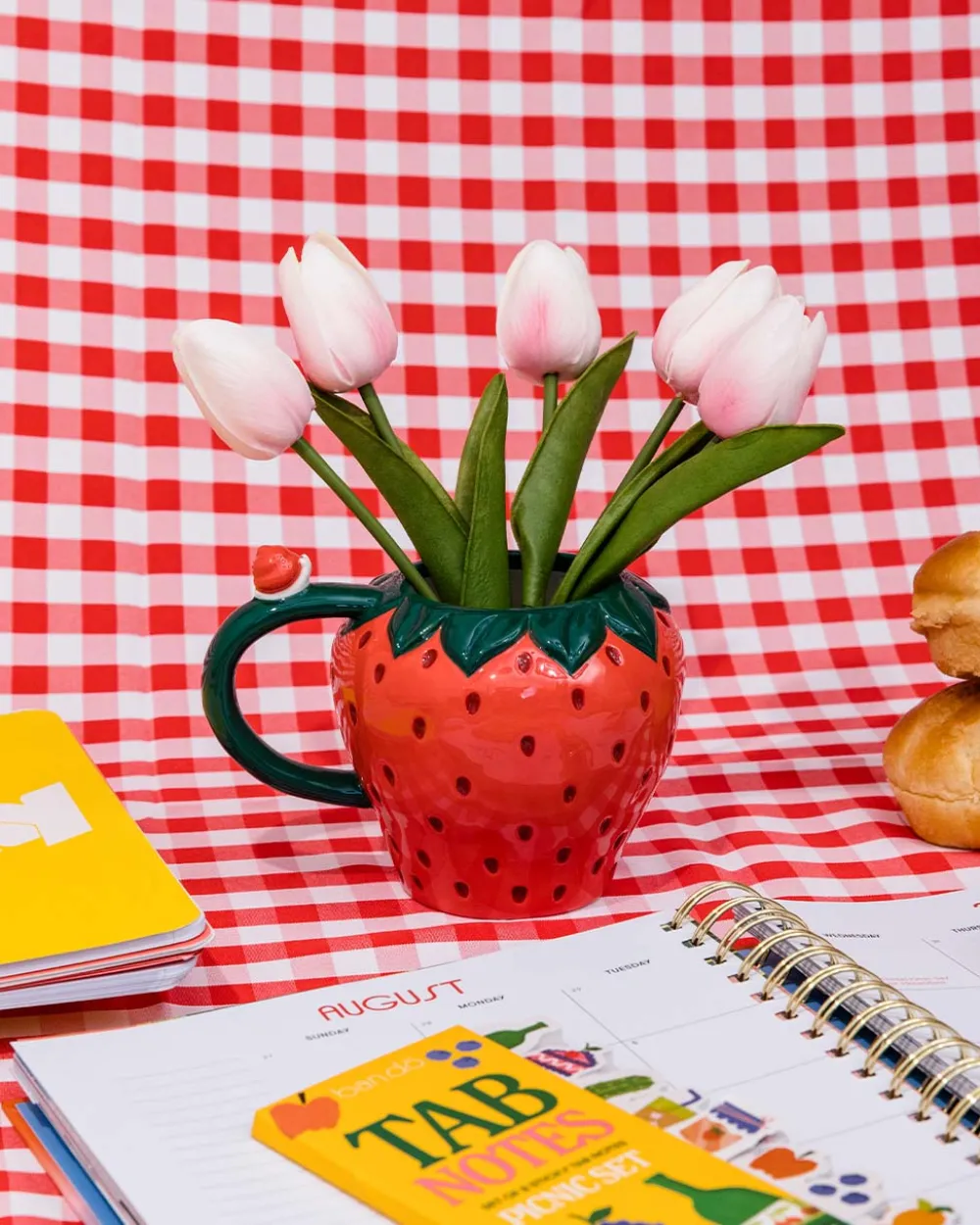 ban.do Strawberry Ceramic Mug^ Kitchen + Bar