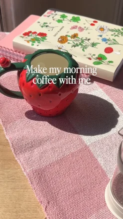 ban.do Strawberry Ceramic Mug^ Kitchen + Bar