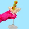 The Peach Fuzz Stuffed Olive Hair Clip Set^ Hats + Hair